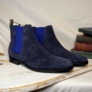 Paul Smith blue ankle boots